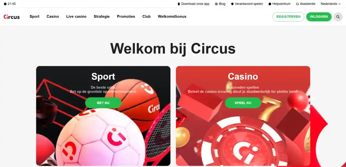 circus casino.