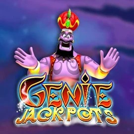 Genie Jackpots logo by Blueprint Gaming Casino sites