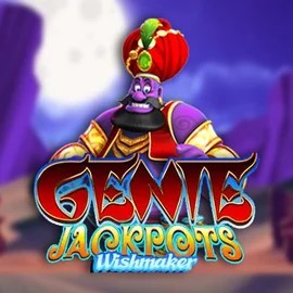 Official Jackpots logo: Genie Jackpots Wishmaker by Blueprint Gaming at Casino sites