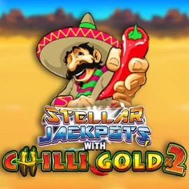 Stellar Jackpots with Chilli Gold x2 slot logo by Lightning Box Game at Casino sites