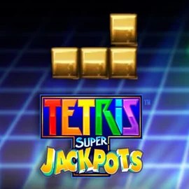 Tetris Super Jackpots game by WMS – logo hosted on Casino sites
